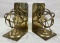 Brass Armillary Sphere Bookends
