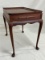 Vintage Walnut Tea Table