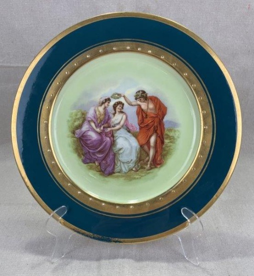 Royal Vienna Plate After Angelica Kauffman