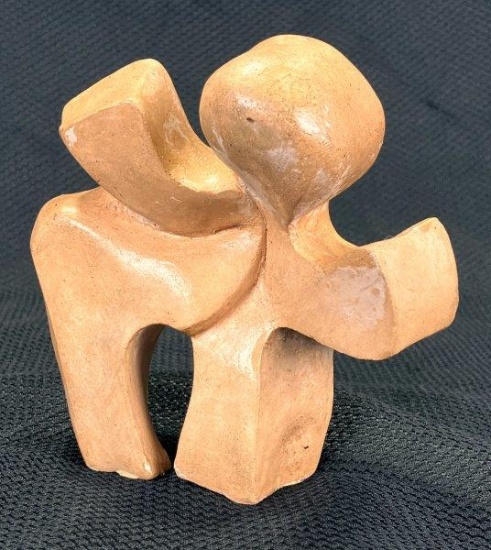 Theo Abstract Ceramic Sculpture,20th Century