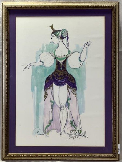 Bjorn Wiinblad (1918 - 2006) Costume Designs