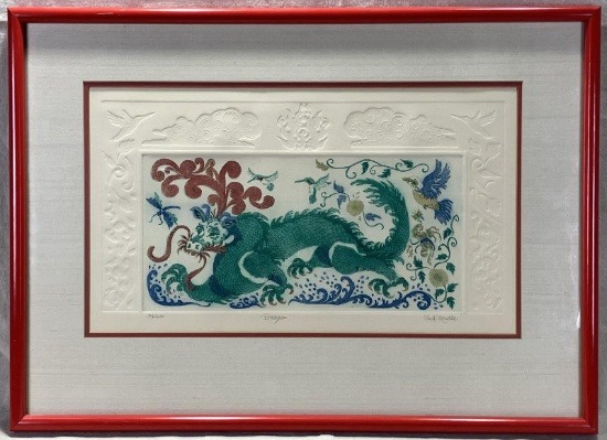 Kathy Miller, Dragon, Limited Edition Print
