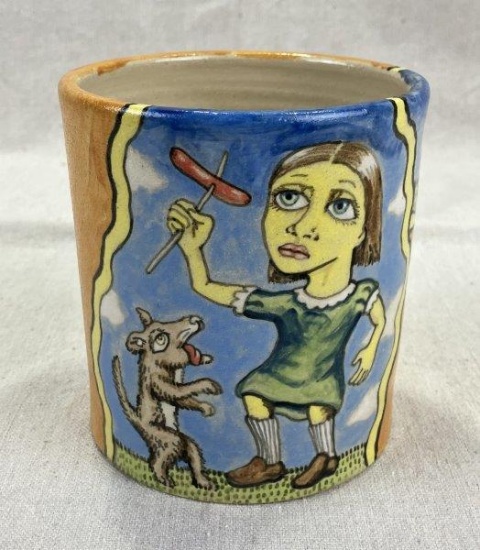 Stacy Lambert Decorated Jar