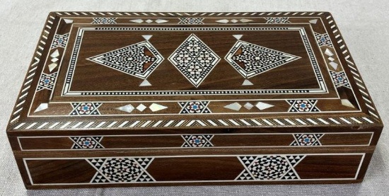 Inlaid Box with Mother-of-Pearl