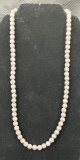Sterling Silver Bead Necklace