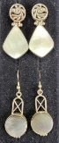 Abalone and Sterling Silver Earring Pairing