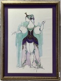Bjorn Wiinblad (1918 - 2006) Costume Designs