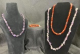 Natural Authentic Stone Jewelry Grouping
