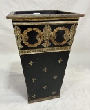 Neoclassical Painted Wood Vase