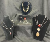 Sterling Silver Jewelry and Mixed Stone Jewelry Assortment