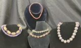 Collection of Floral-Themed Cloisonné Enamel Beads