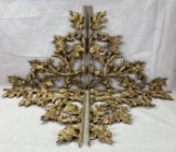 Set of Four Ornamental Oak Brackets