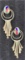 Sterling Silver Native American Chandelier Earrings