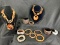 Jewelry Assortment Featuring Natural Woods and Earthtones
