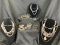 Costume Jewelry Assortment Featuring Necklaces and Bracelets