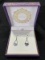 Annika Witt Sterling Silver and Abalone Earrings
