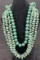 Grouping of Jade Bead Necklaces