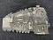 Steam Engine Train Belt Buckle, Indiana Metal Craft, 1979