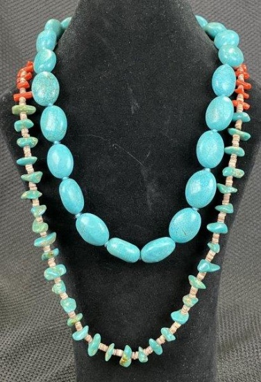 Turquoise Necklace Pairing