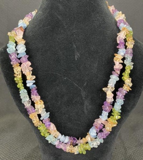 Polished Stone Necklace Pairing