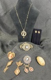 Cameo Decorated Jewelry Assortment