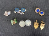 Vintage Earring Assortment Featuring Monet, Old Salem, and Napier