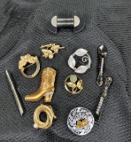 Vintage Style Costume Jewelry Brooch Pins