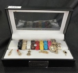 Kessaris Quartz Watch and Watch Wardrobe Set with Interchangeable Charms