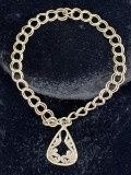 Sterling Silver Charm Bracelet