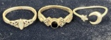 Sterling Silver Ring Grouping