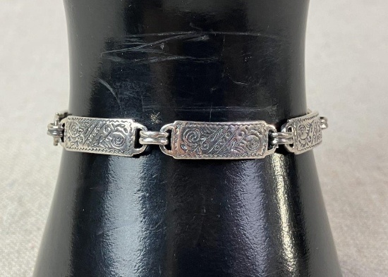 Southwestern Sterling Silver Bracelet
