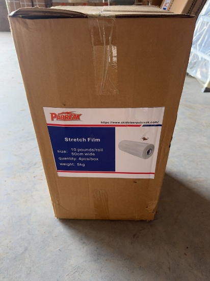 (4) rolls stretch film