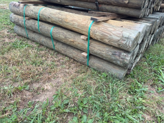 (18) 8â€� x 8 ft fence post