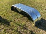2024 EQUIPMENT DIAMOND PLATE DUAL AXLE FENDERS   14141414141414100 0