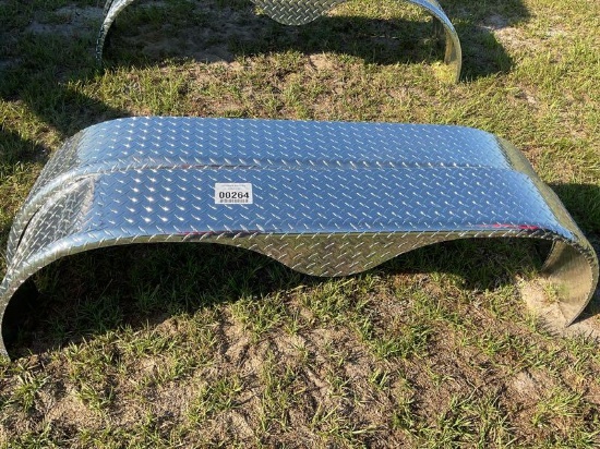 2024 DIAMOND PLATE ALUMINUM AXLE FENDER