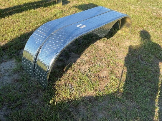 2023 DIAMOND PLATE DUAL AXLE FENDERS