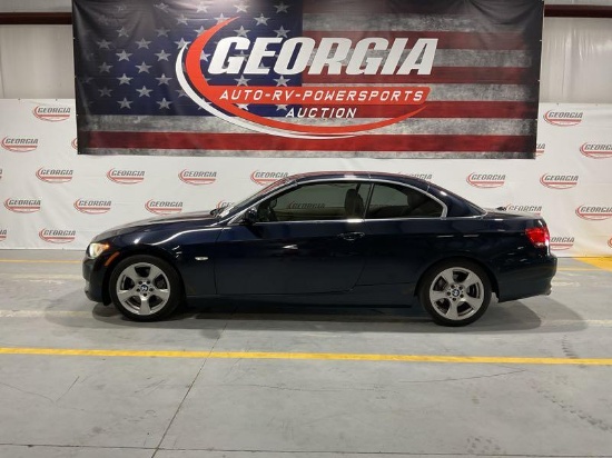 2010 BLUE BMW 3 SERIES L6,3.0L