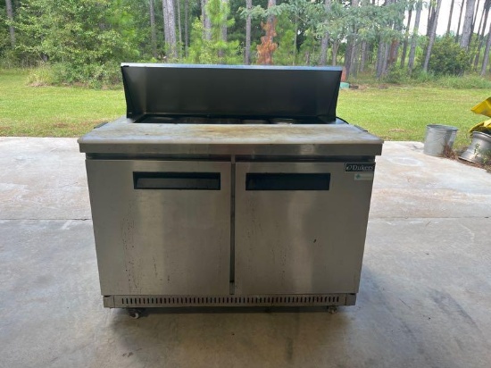 DUKERS 48"  REFRIGATED PREP TABLE