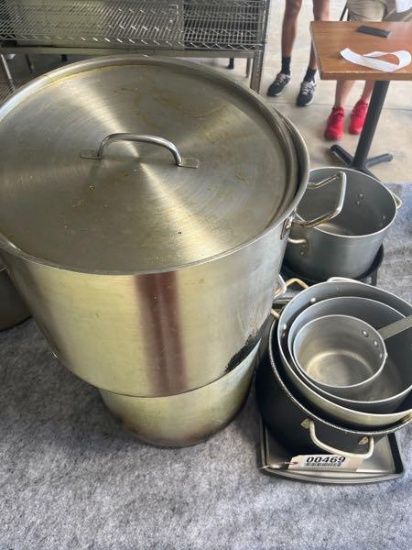 INDUSTRIAL POTS AND PANS