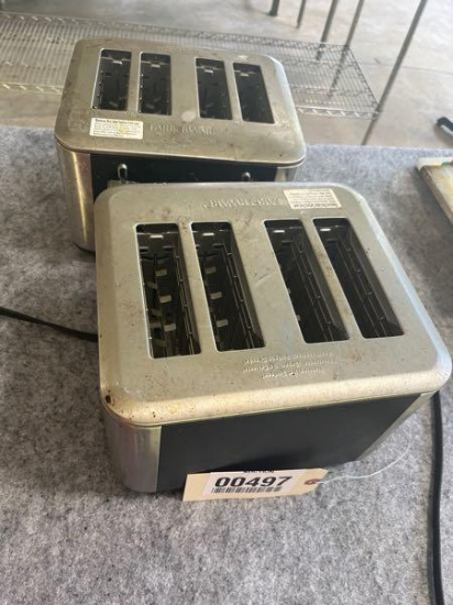 2 INDUSTRIAL TOASTERS