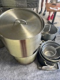 INDUSTRIAL POTS AND PANS