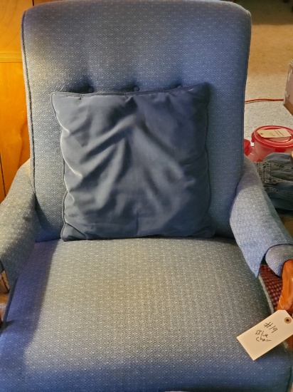 Blue Nook Chair