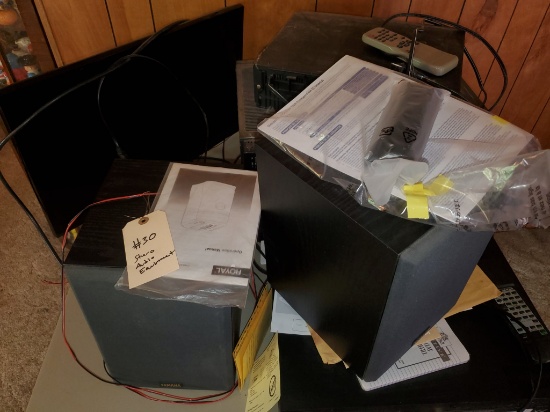 Audio, Speakers and Monitor