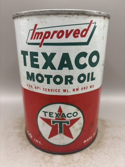 Improved Texaco Motor Oil