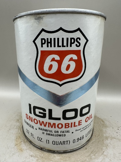 Phillips 66 Igloo Snowmobile Oil