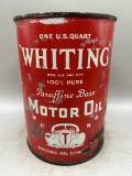 Whiting Paraffine Base Motor Oil