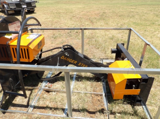 SKID STEER ARTICULATING BRUSH CUTTER