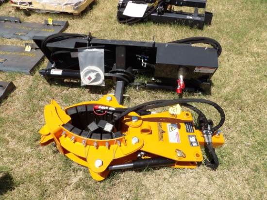 SKID STEER ROTATING GRAPPLE
