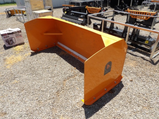 SKID STEER SNOW PUSHER