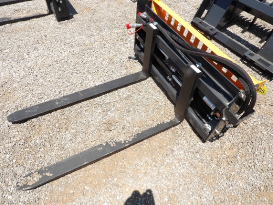 HYDRAULIC ADJUSTABLE PALLET FORKS